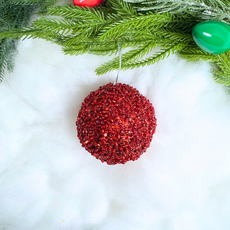 Cody Foster Glitter Bauble Ornament