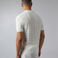 Parke & Ronen RST26 Chevron Lace Polo