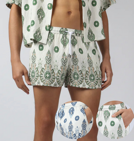 Parke & Ronen RST26 Medallion Print Lounge Short