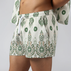 Parke & Ronen RST26 Medallion Print Lounge Short