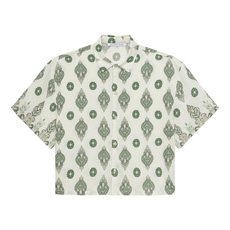 Parke & Ronen RST26 Medallion Print Camp Shirt