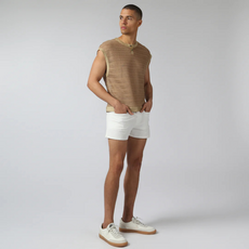 Parke & Ronen RST26 Sundown Knit Sleeveless Henley