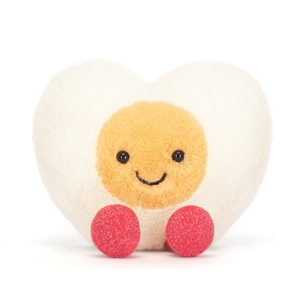 Jellycat Amuseables Heart Boiled Egg