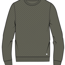 Marine Layer Corbet Quilted Crewneck