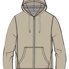 Marine Layer Cloud 9 Fleece Full Zip Hoodie