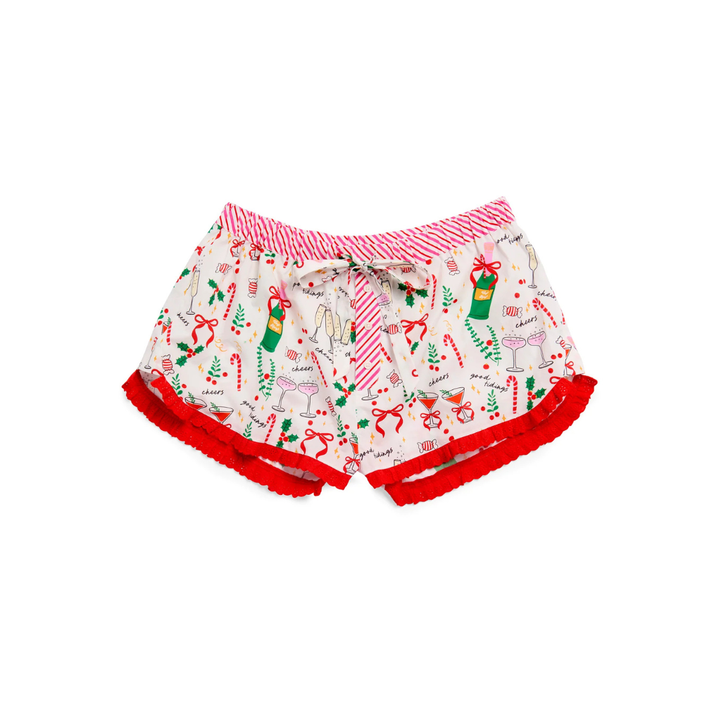 Shiraleah HL25 Celebration Boxer Shorts, Ivory