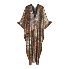 Jennafer Grace Sunset Current Sequin Caftan