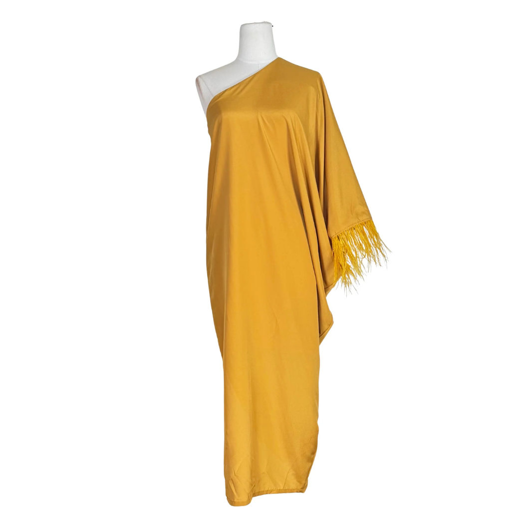 Jennafer Grace Chelziah Caftan in Amber Aurealia