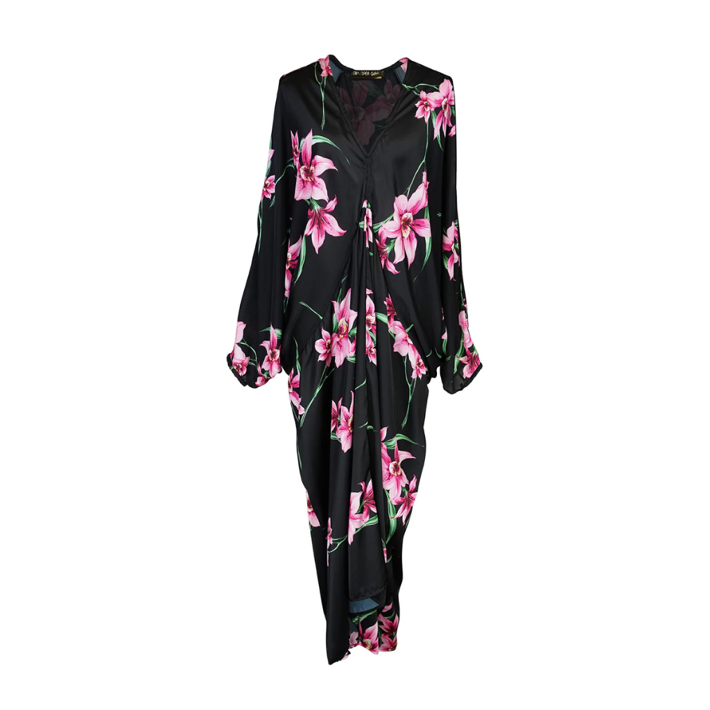 Jennafer Grace Delphine Deco Caftan in Orchid