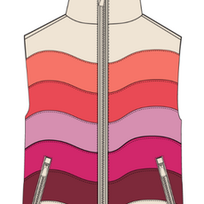 Marine Layer Sunset Puffer Vest