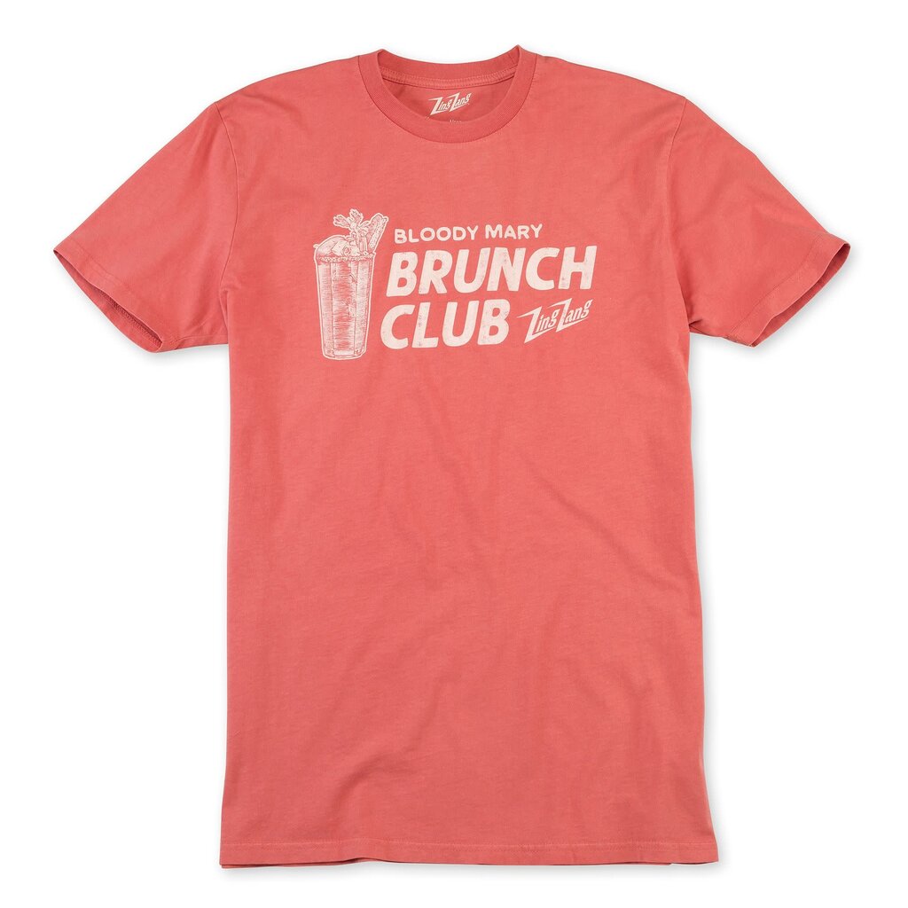 American Needle Vintage Red Bloody Mary Brunch Club T-Shirt