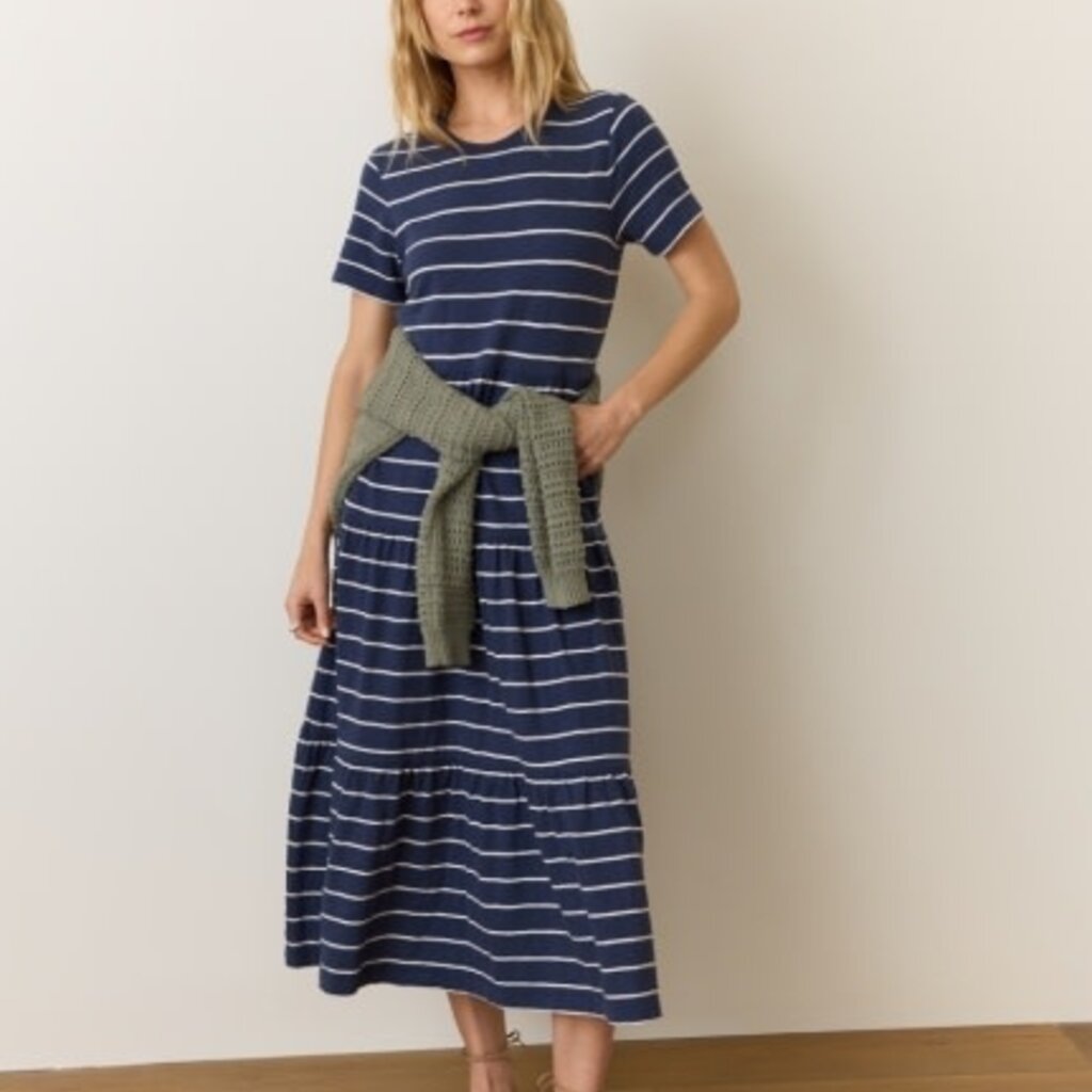 Marine Layer Vintage Slub Midi Dress