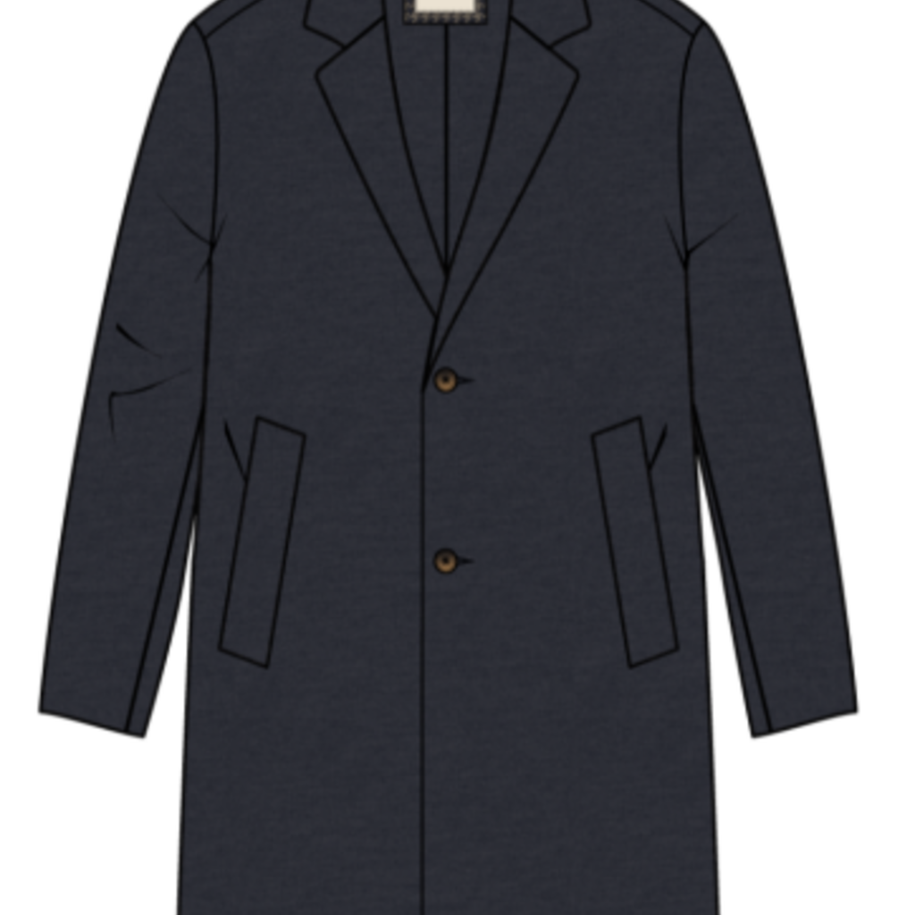 Marine Layer Irving Wool Longline Coat