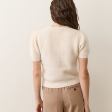 Marine Layer Suri Alpaca Puff Sleeve Sweater