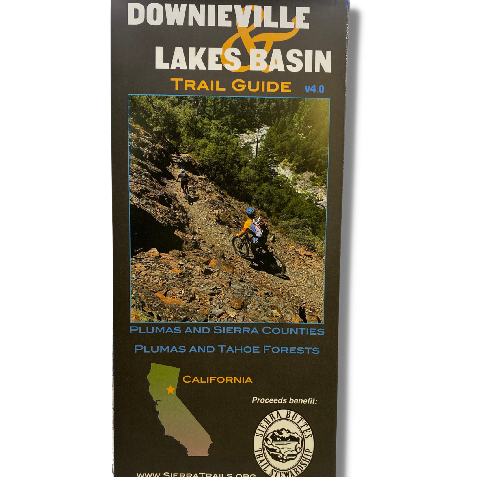 Sierra Buttes Trail Stewardship SBTS Trail Guide Downieville and Lakes Basin - Map