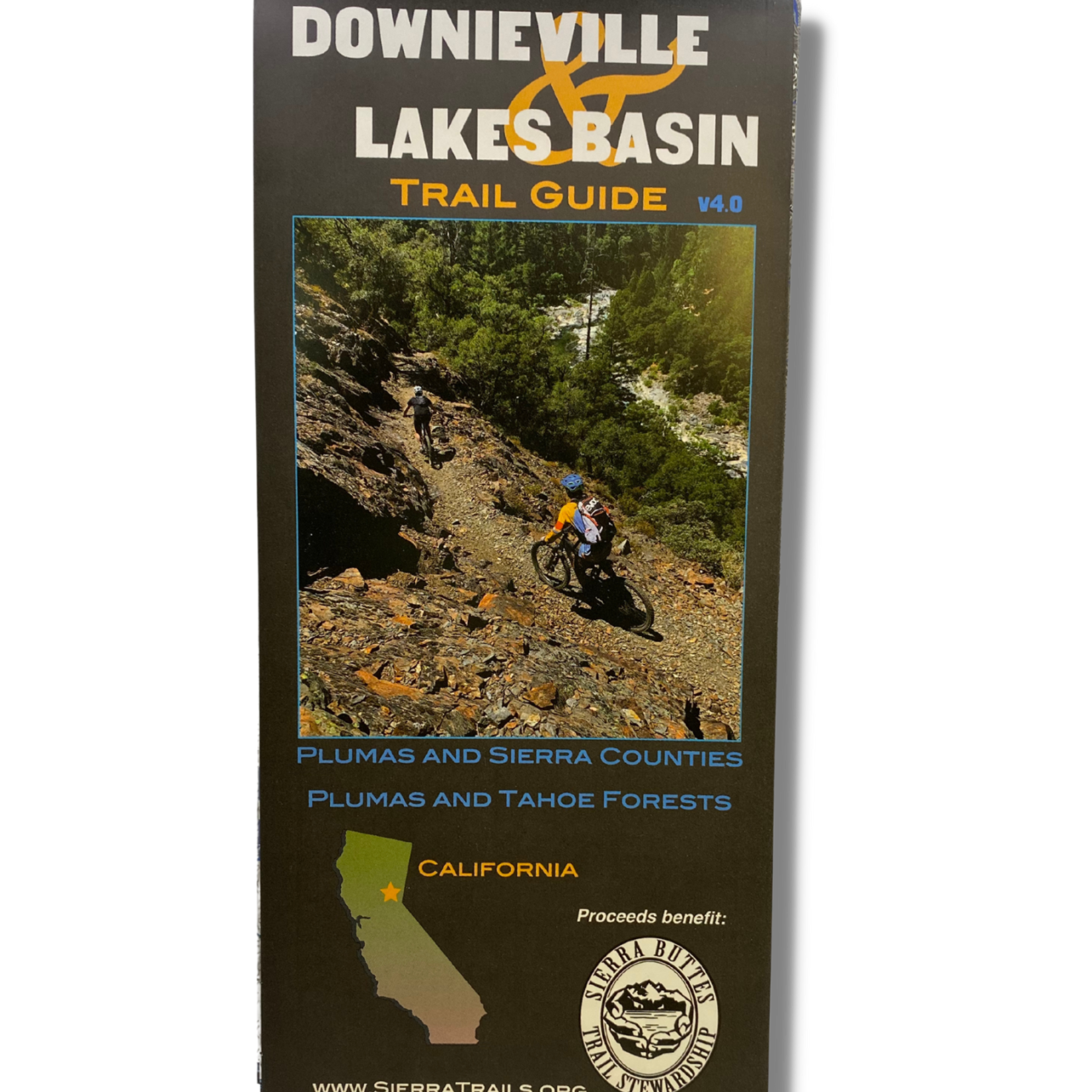 Sierra Buttes Trail Stewardship SBTS Trail Guide Downieville and Lakes Basin - Map