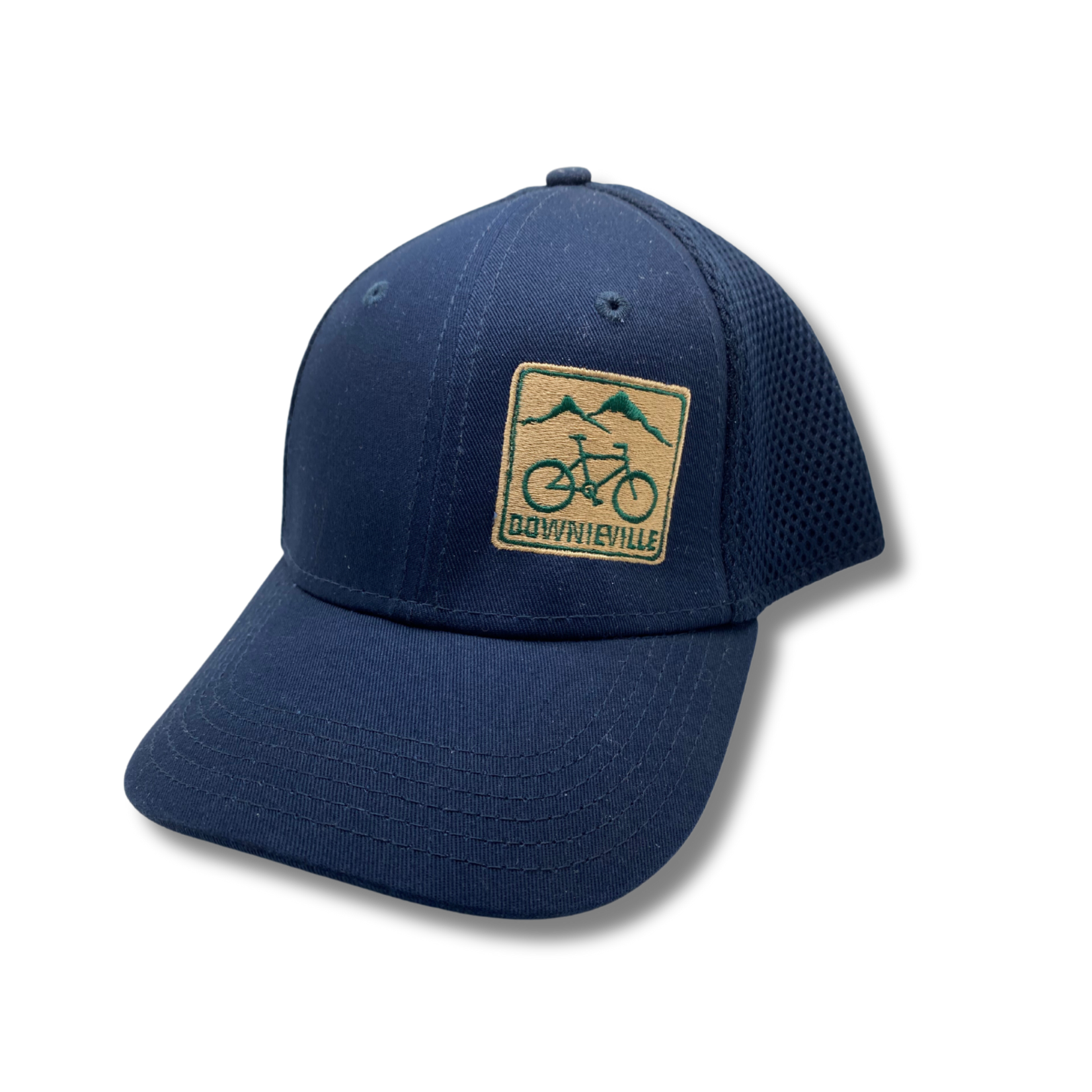 Yuba Expeditions Yuba Expeditions Youth Hat Navy Downieville Forest Bike Green Tan