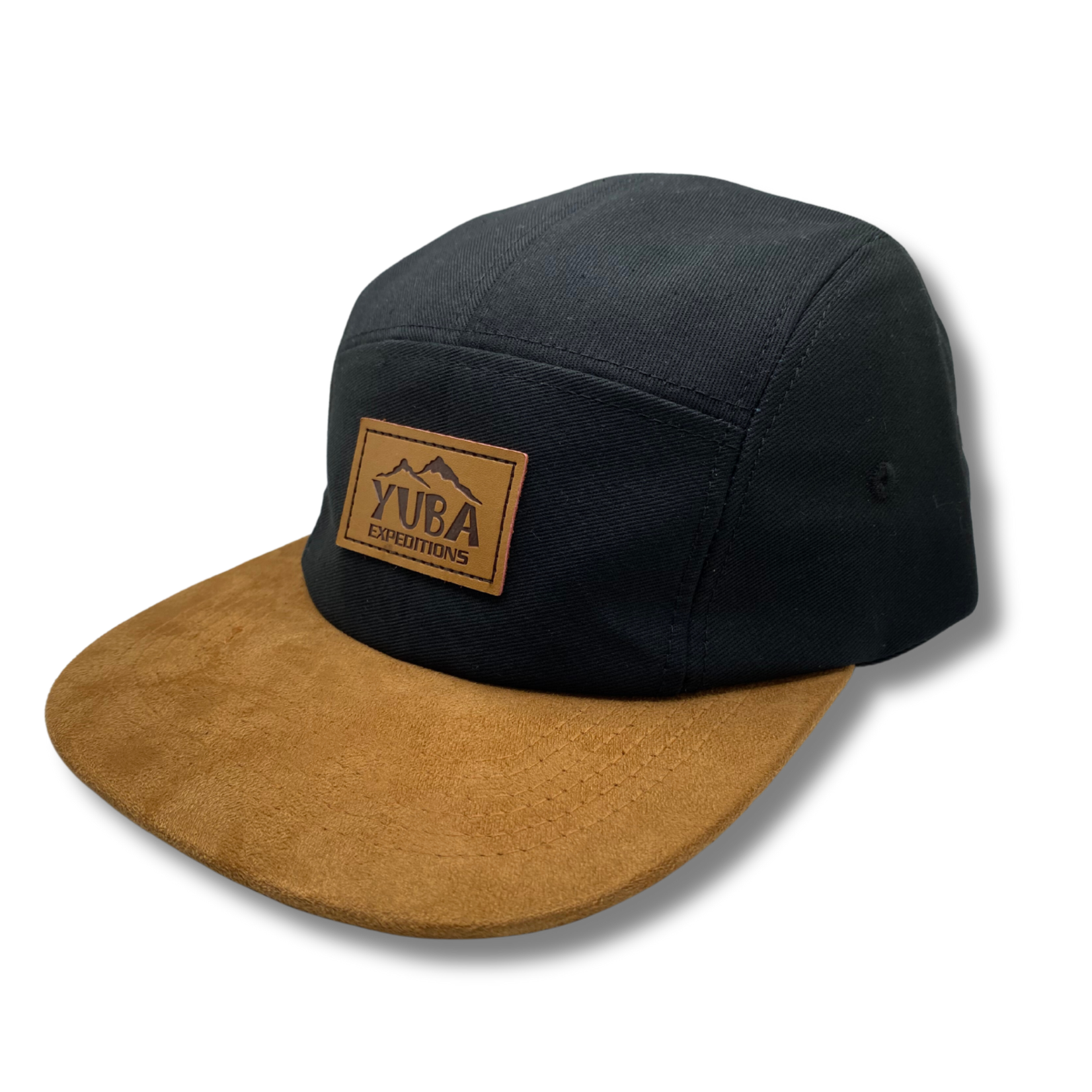 Yuba Expeditions Black & Suede 5 Panel Hat