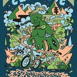 Sierra Buttes Trail Stewardship Downieville Classic 25th Anniversary Poster - Art by Hannah Eddy