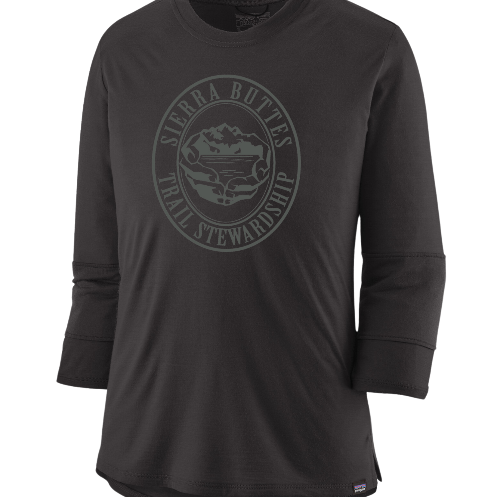 Sierra Buttes Trail Stewardship Patagonia | Women's Merino 3/4-Sleeved Bike Jersey