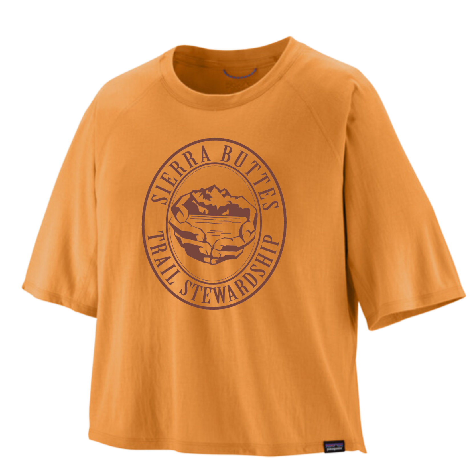 Sierra Buttes Trail Stewardship Patagonia | Women's Capilene® Cool Trail Cropped Shirt