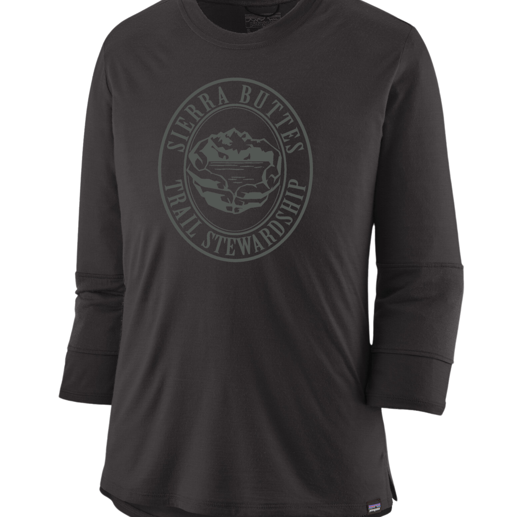 Sierra Buttes Trail Stewardship Patagonia | Women's Merino 3/4-Sleeved Bike Jersey