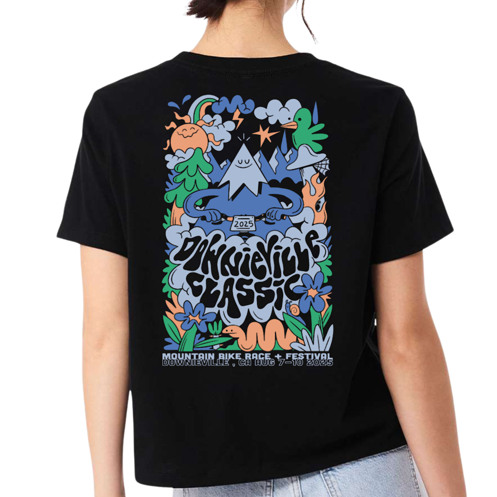 Sierra Buttes Trail Stewardship SHIRT | Downieville Classic Hannah Eddy Boxy Tee