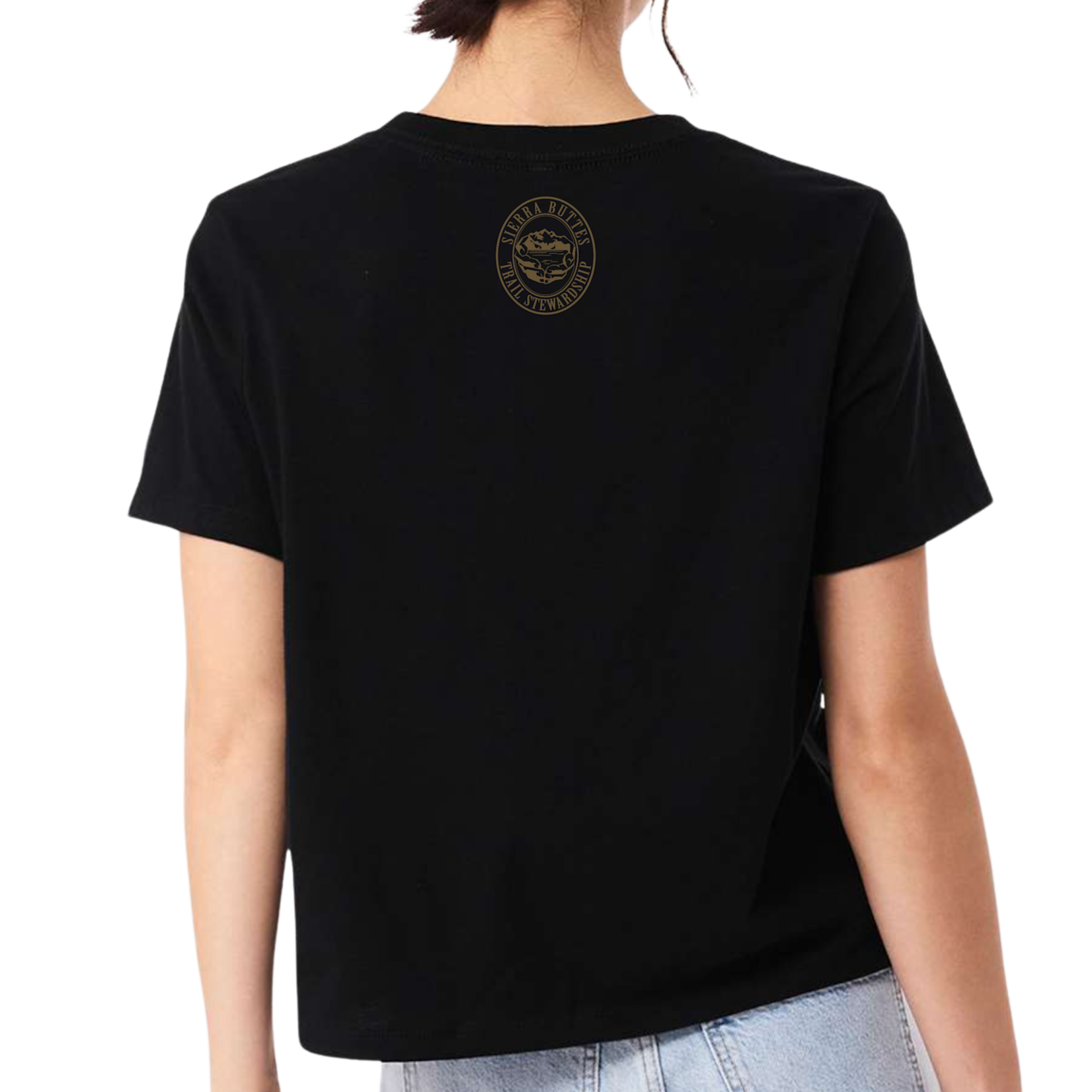 Sierra Buttes Trail Stewardship SHIRT | Mt Hough | Women's Boxy Tee