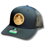 Sierra Buttes Trail Stewardship HAT | GRINDURO Leather Patch