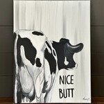 Cavitt Originals Handpainted- Cow "Nice Butt"