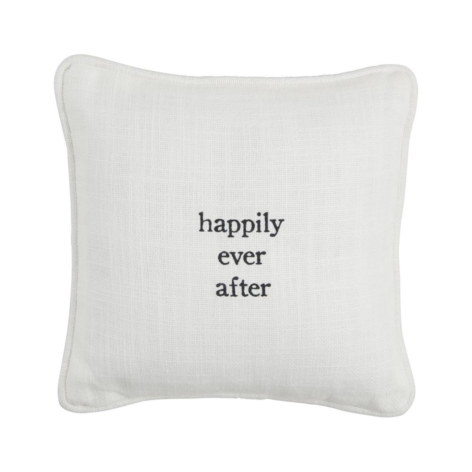 Mud Pie Happily Ever After Mini Wedding Pillow