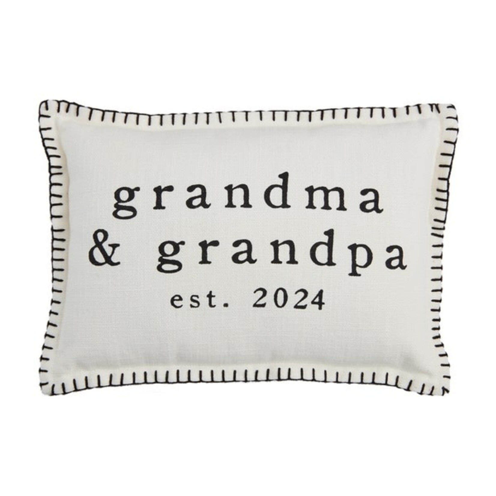 Mud Pie Parents / Grandparents est 2024 pillow