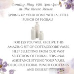 Moore House Floral Punch Party Ticket-5/19