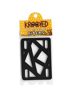 Krooked Riser Black 1/4 - 2 X 1/4"