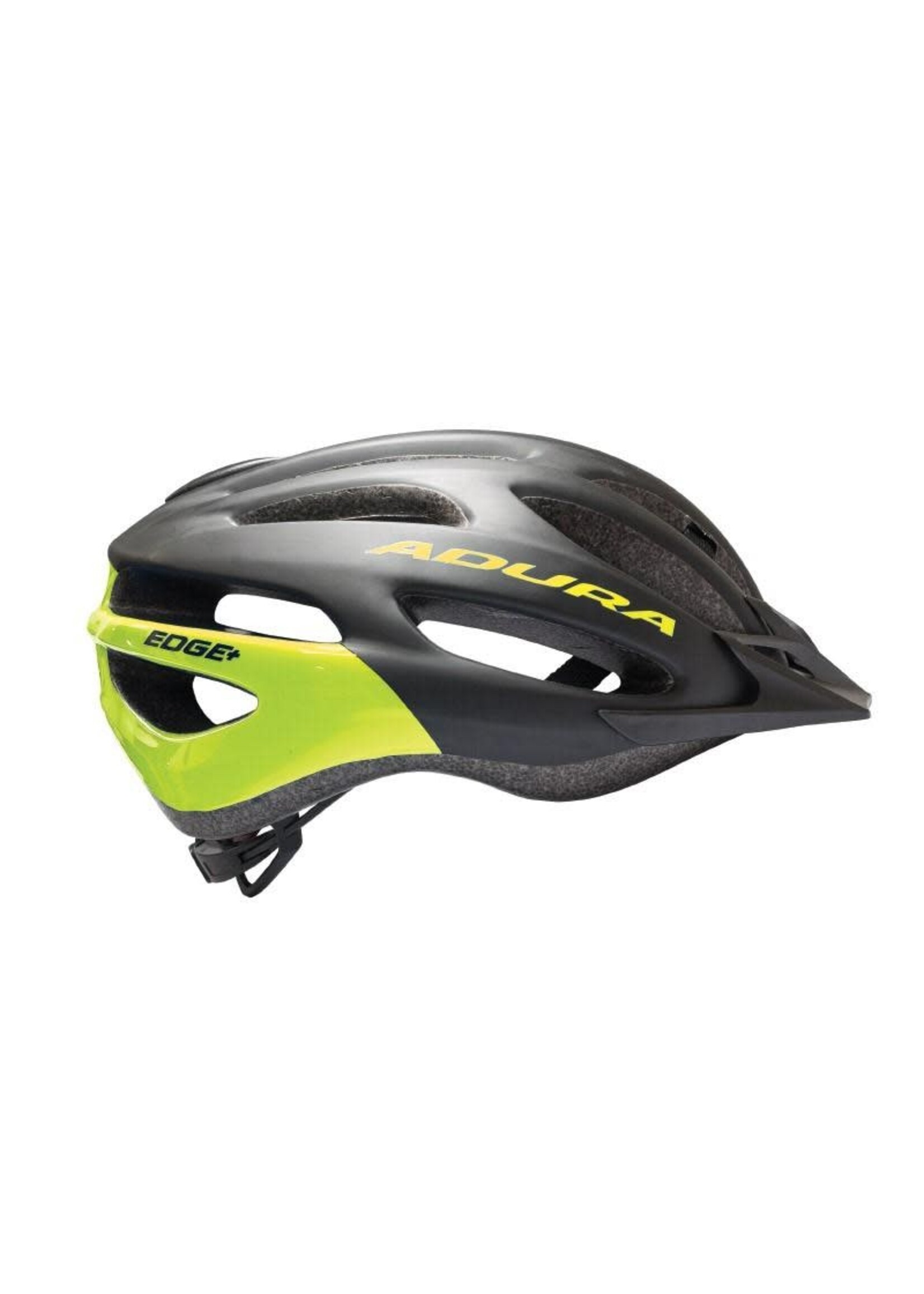 Adura Edge+ Helmet Matt Black/Gloss Lime