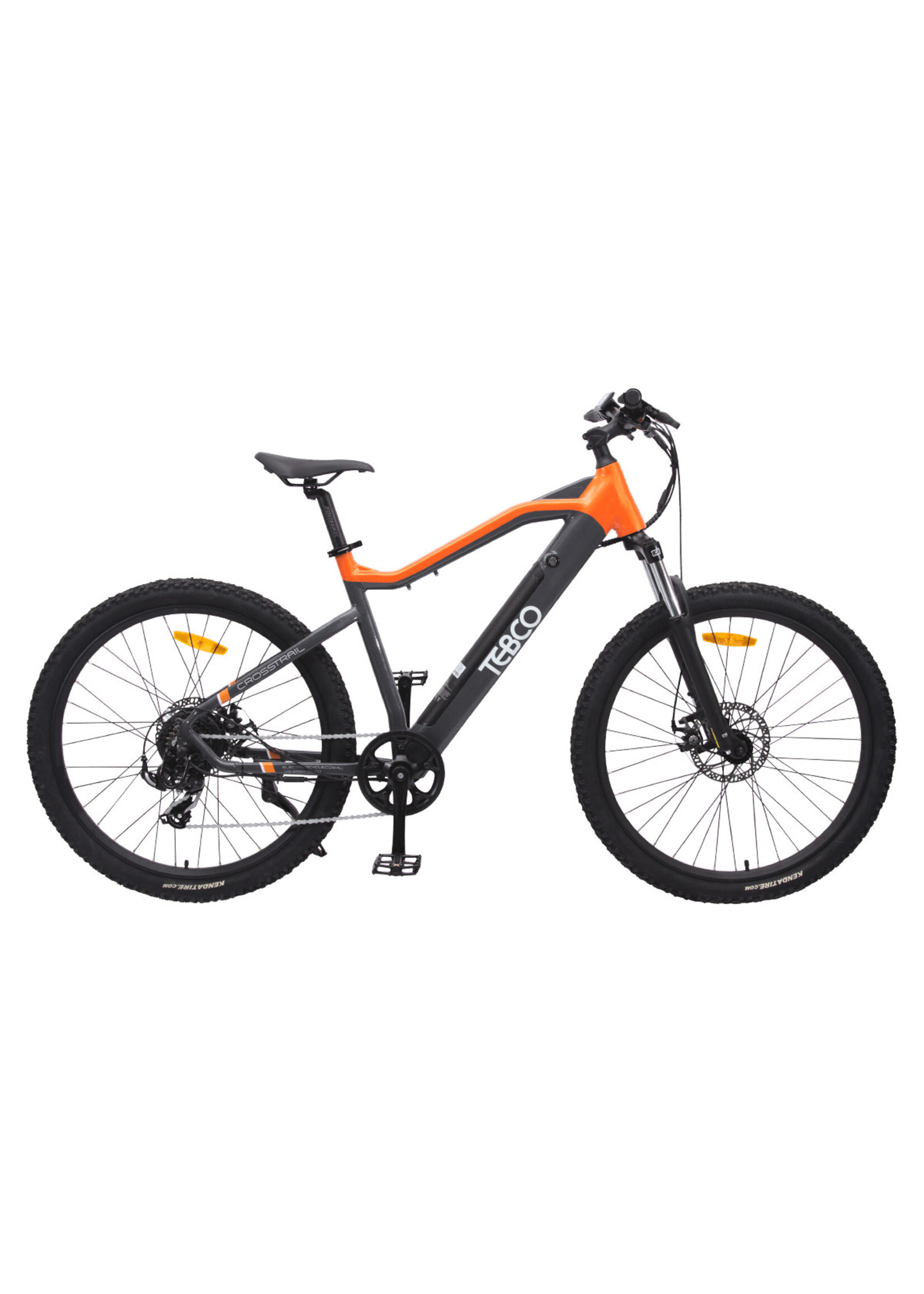 Tebco  Crosstrail Grey / Orange 27.5 MTB E-Bike