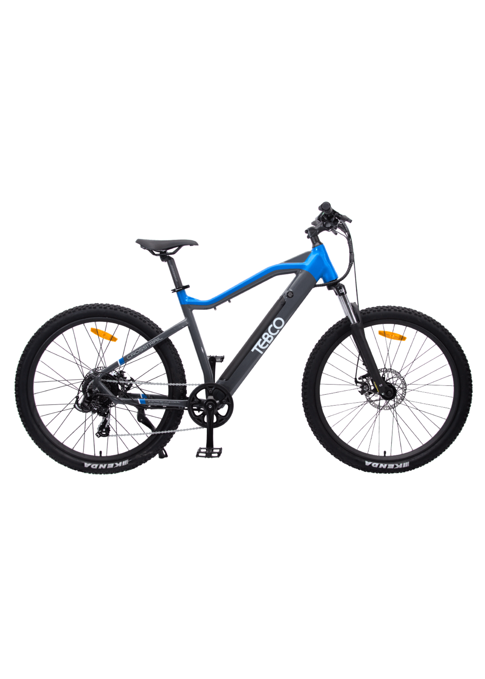 Tebco Crosstrail Grey / Blue 27.5 MTB E-Bike