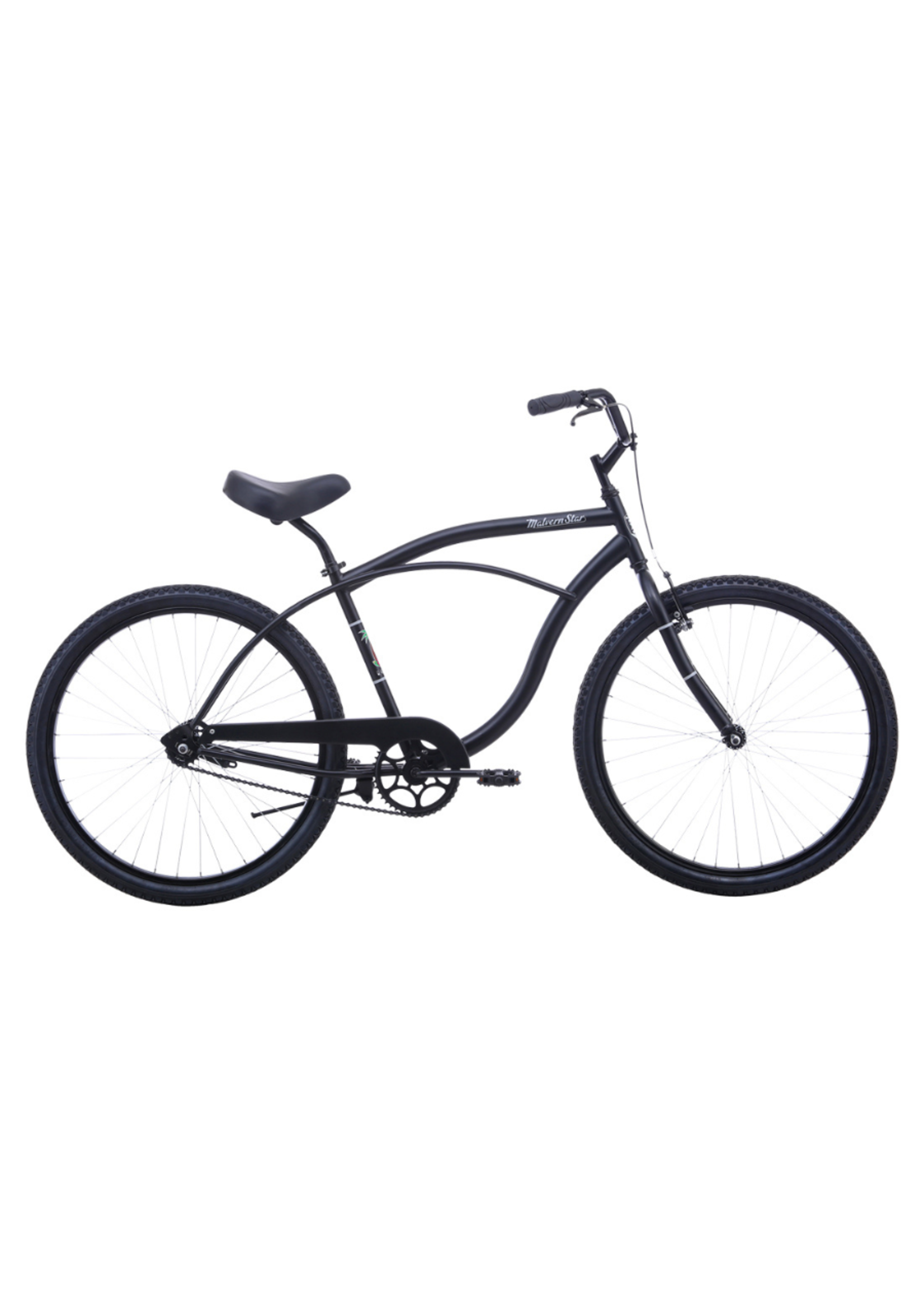 MALVERN STAR Malvern Star Local Cruiser Bike 26 Matt/Black Medium