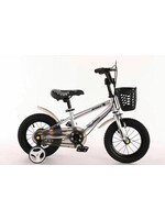 BKB - Boy Kids Bike 12inch Silver/blue/red/gold