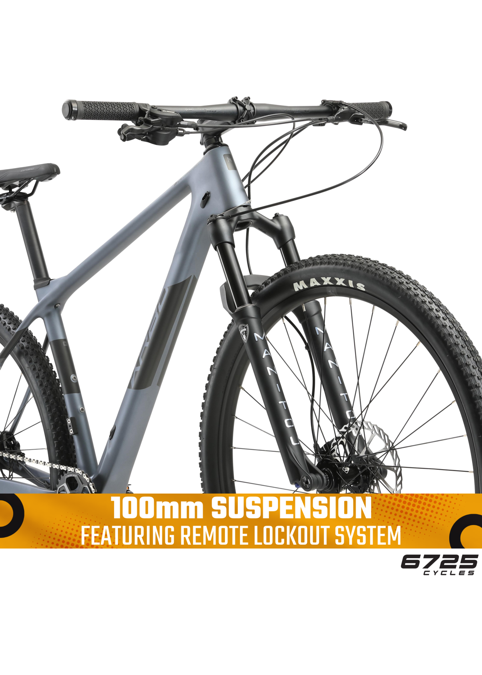 KRBO DRT Carbon T800 Mountain Bike - Graphite