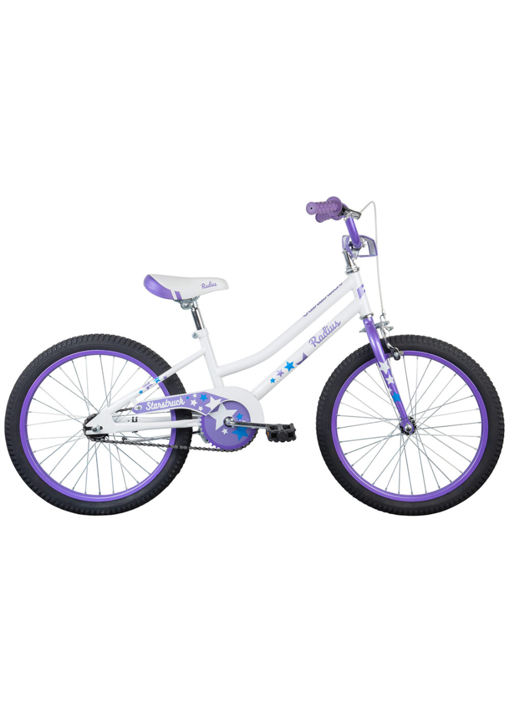 Radius Starstruck 20 Gl Pearl Wht/Lavender/Blue Kids' Bike