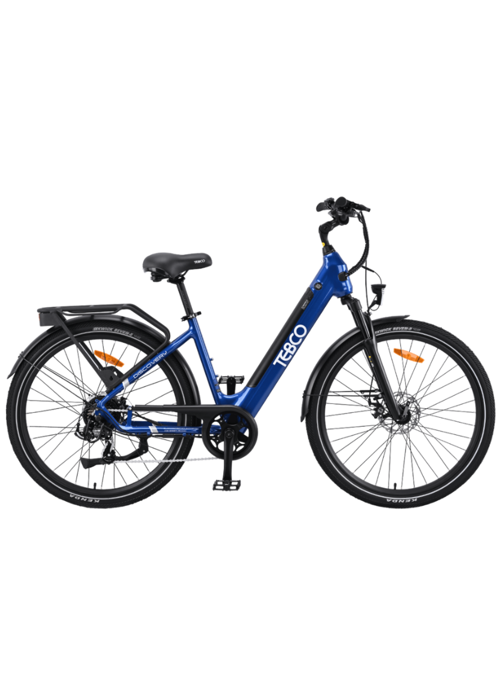 TEBCO SS8B Discovery 27.5in Blue Electric Bike