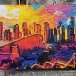 Janice Mather From atop the hill-veiws of our Saddledome