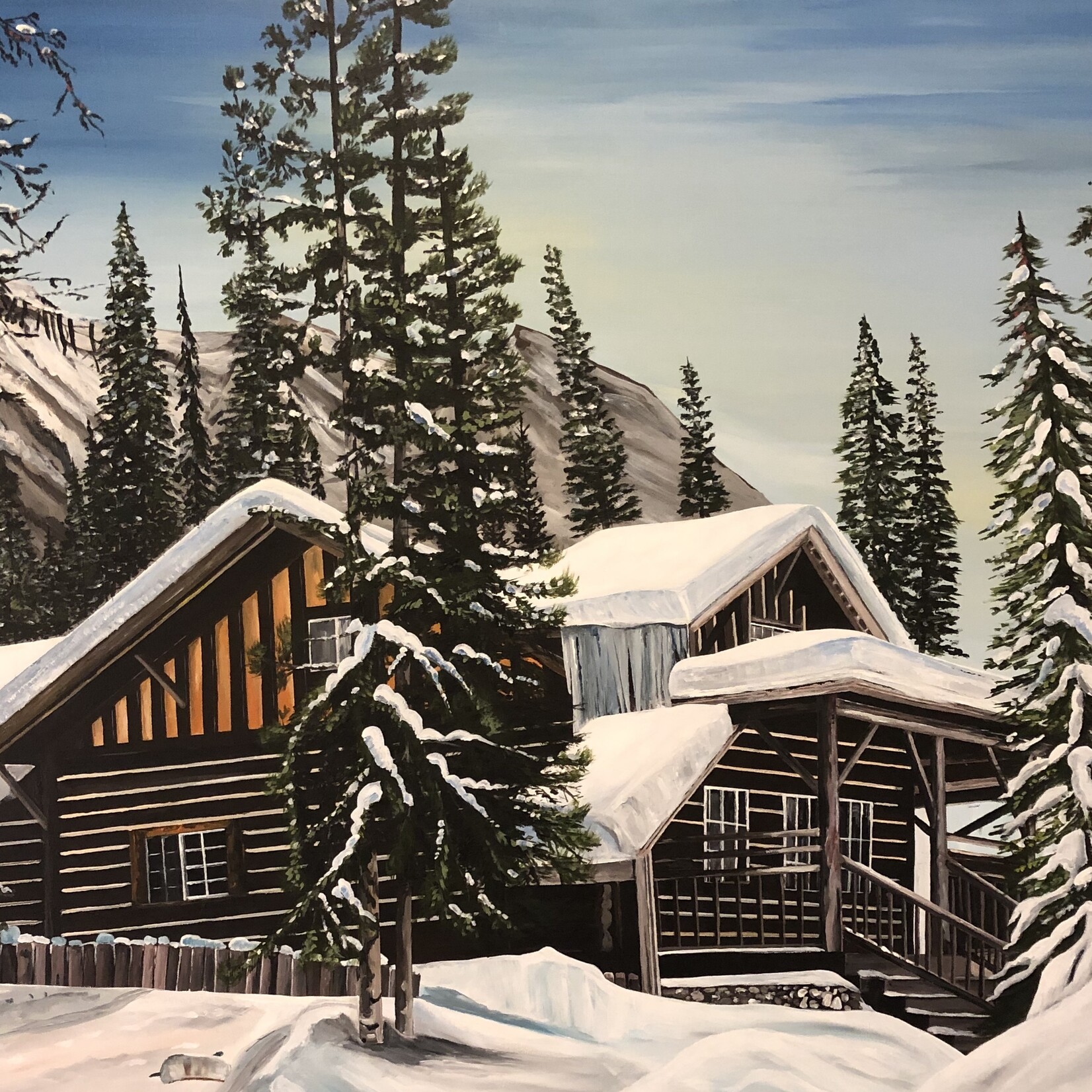 Ettore Iannacito Lake Louise Cabin