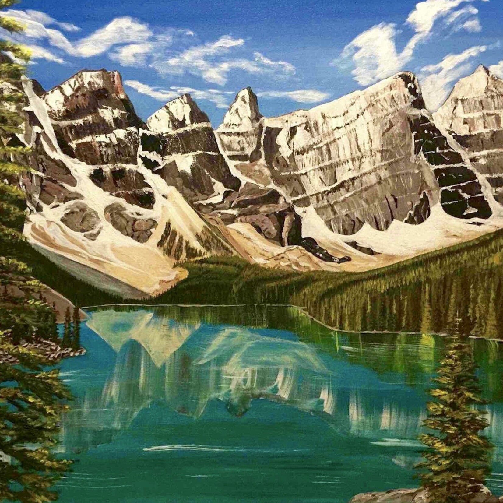 Ettore Iannacito Moraine Lake Ten Peaks