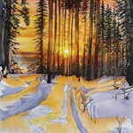 Sumalatha Karveti Walk into the Sunset