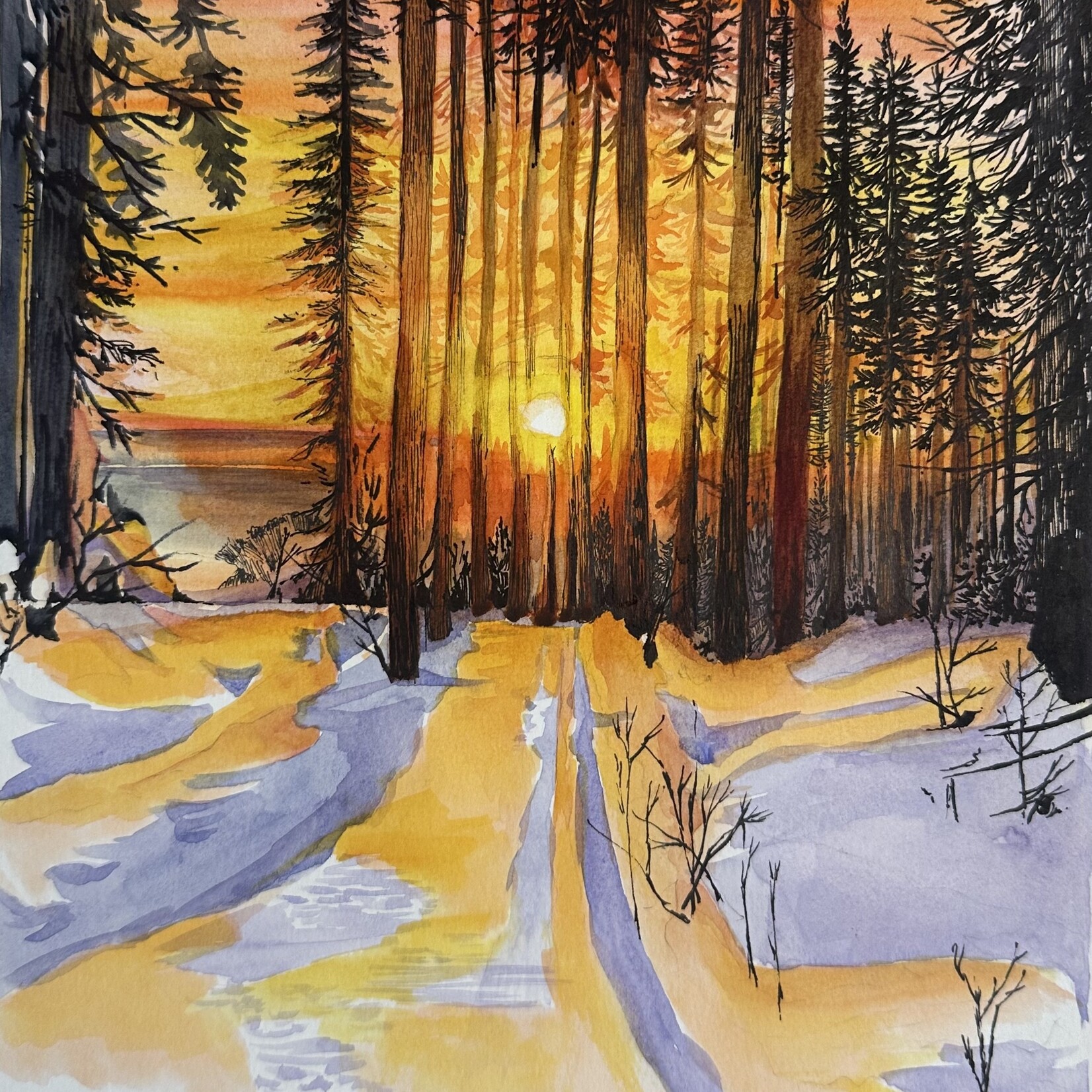 Sumalatha Karveti Walk into the Sunset
