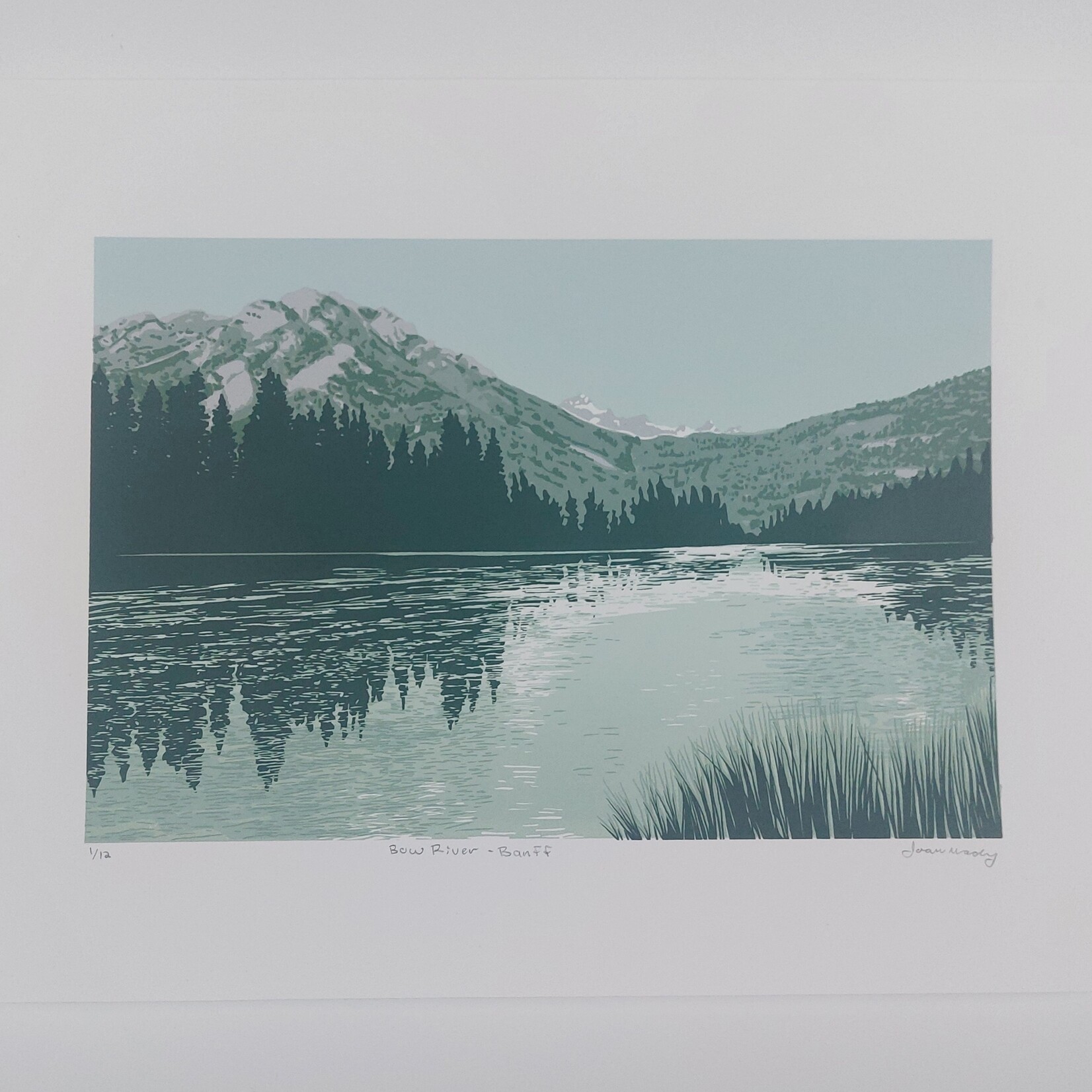 Joanne Madeley Bow River - Banff