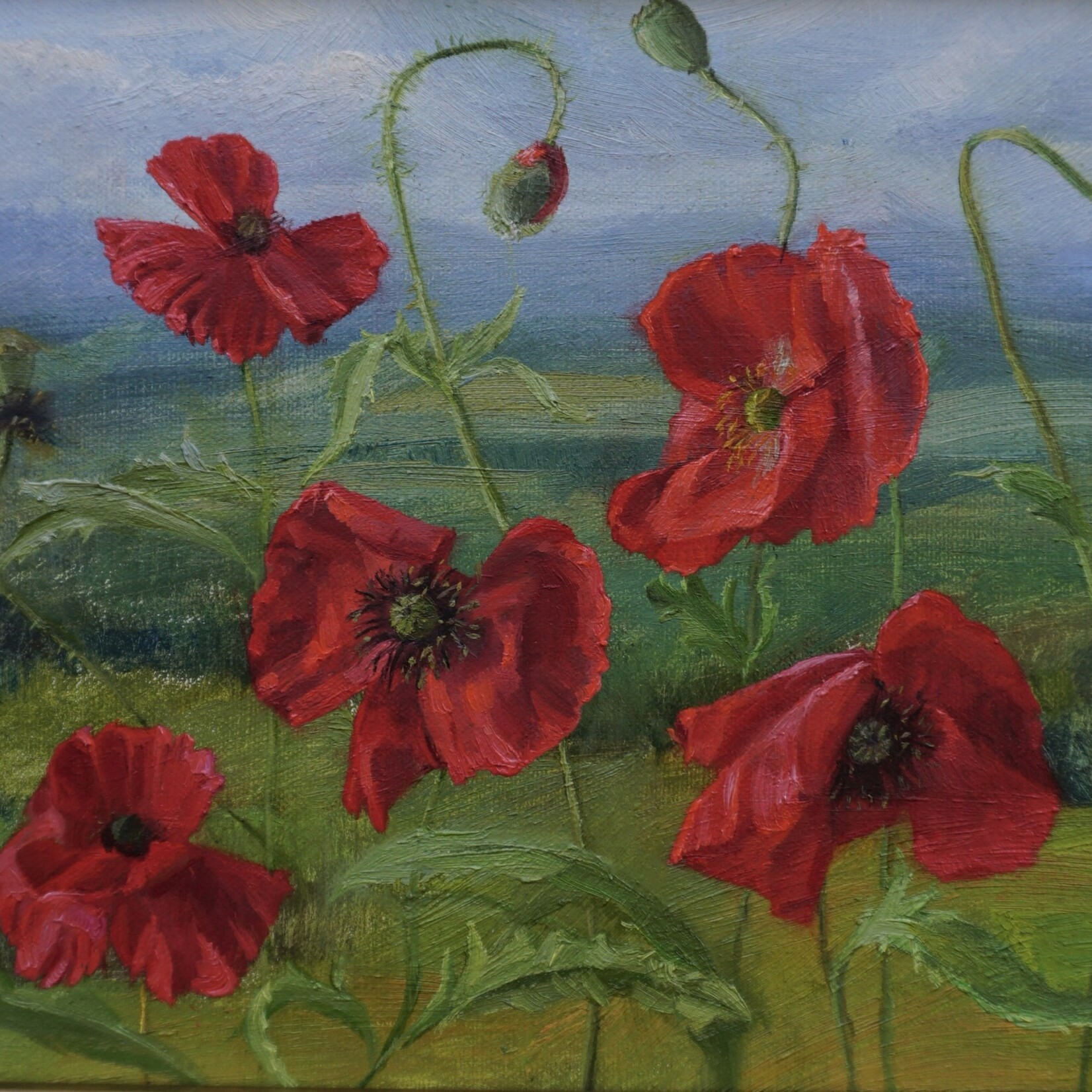 Larisa Nikonova Poppies Field