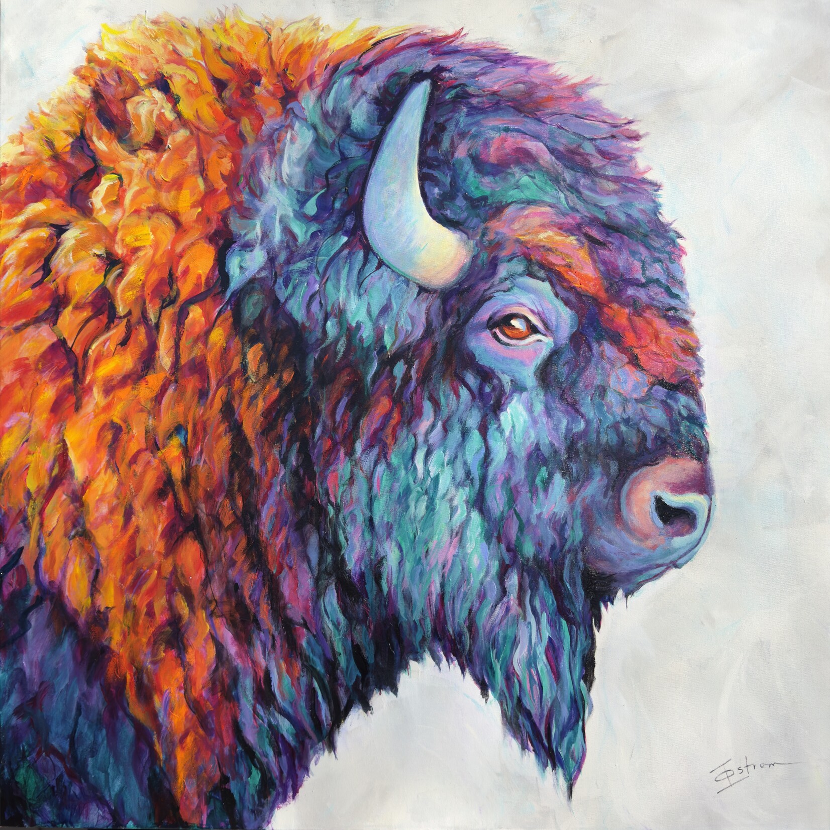 Isabel Ostrom Blazing Bison